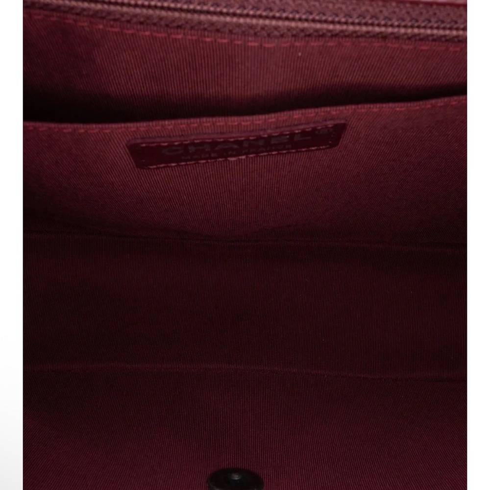 41-25 Preloved Chanel Paris-Salzburg Bicolor Quilted Lambskin Tyrolean Flap - Picture 5 of 10